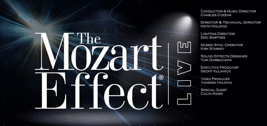 BNMO The Mozart Effect Live! conductor and music director Charles Cozens.